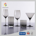 Clear crystal glass red wine goblet cup